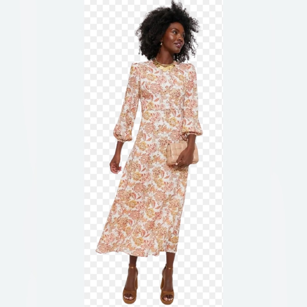Hyacinth House Saffron Floral Print Maxi Dress- Tuckernuck